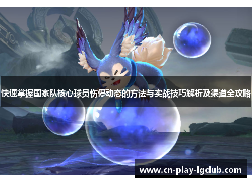 快速掌握国家队核心球员伤停动态的方法与实战技巧解析及渠道全攻略 快速掌握国家队核心球员伤停动态的方法与实战技巧解析及渠道全攻略